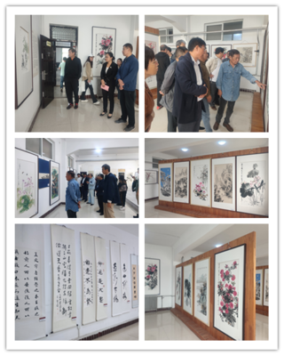 龍亭區(qū)“迎中秋·慶國慶”書法美術(shù)作品展隆重開展，翰墨丹青頌華章